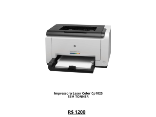 IMPRESSORA LASER COLOR CP 1025
